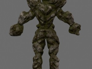 rock monster 3Dモデル