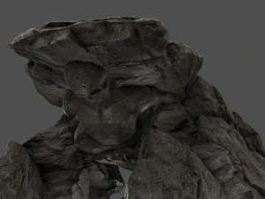 skull cave 1 3D Model