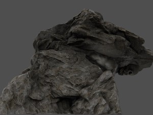 skull cave 1 3D Model