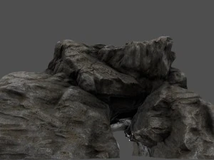 skull cave 1 3D Model