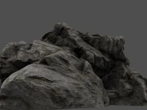 skull cave 1 3D Model