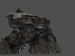 skull cave 1 3D Model