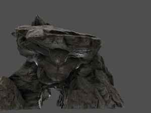 skull cave 1 3D Model