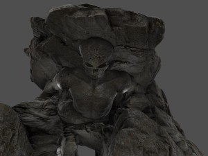 skull cave 1 3D Model