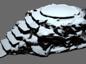 temple 3D मॉडल