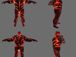 devil 3D 模型