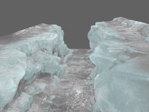ice canyon 3D Model