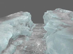 ice canyon 3D Model
