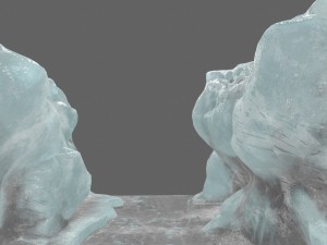 ice canyon 3D Model