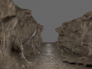 canyon 1 3D Model