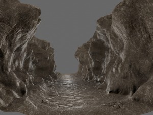 canyon 1 3D Model