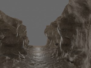 canyon 1 3D Model