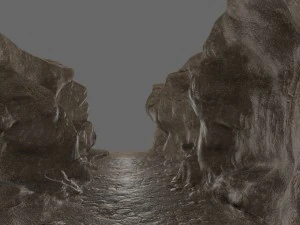 canyon 1 3D Model