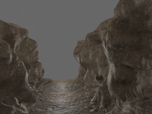 canyon 1 3D Model