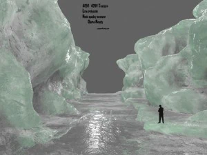 desfiladeiro de gelo 1 Modelo 3D