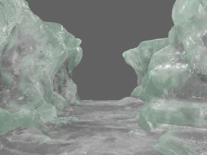 ice canyon 1 3D 모델