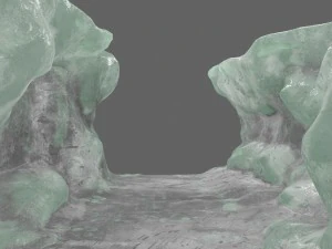 ice canyon 1 3D Model