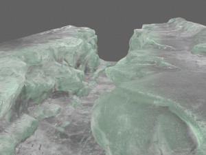 ice canyon 1 3D 모델