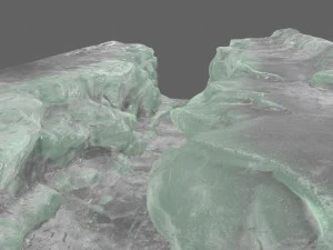 ice canyon 1 3D Model