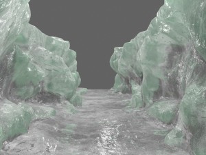 ice canyon 1 3D 모델