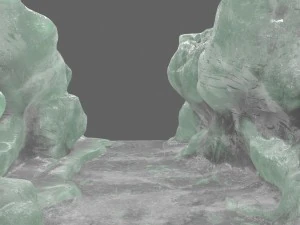 ice canyon 1 3D Model