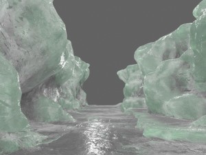 ice canyon 1 3D 모델