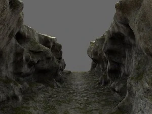 canyon 2 3D Model