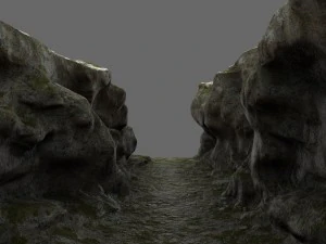 canyon 2 3D Model