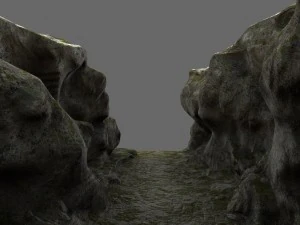 canyon 2 3D Model