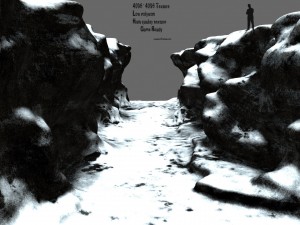 snow canyon 3D Model