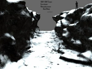 kar kanyonu 3D Model