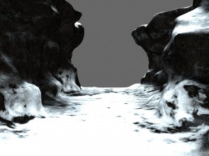 snow canyon 3D Model
