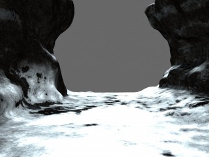 snow canyon 3D Model