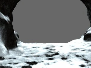 snow canyon 3D Model