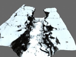 snow canyon 3D Model