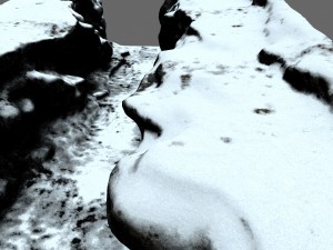 snow canyon 3D Model