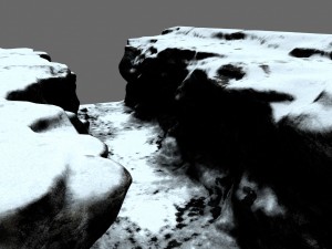snow canyon 3D Model