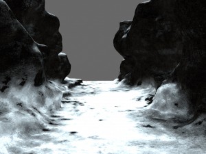 snow canyon 3D Model