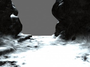 snow canyon 3D Model