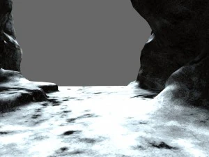 snow canyon 3D Model