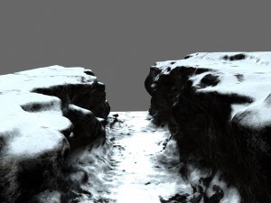 snow canyon 3D Model