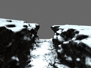 snow canyon 3D Model