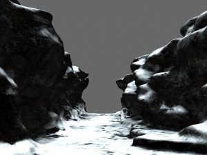 snow canyon 3D Model