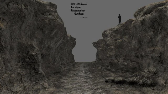 canyon 4 3D Model .c4d .max .obj .3ds .fbx .stl .blend