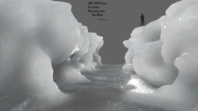 ice canyon 5 Modelo 3D .c4d .max .obj .3ds .fbx .stl .blend 