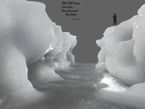 ice canyon 5 3D Model