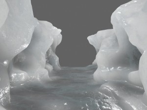 ice canyon 5 Modelo 3D