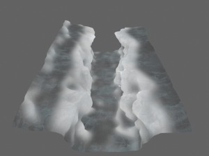 ice canyon 5 Modelo 3D