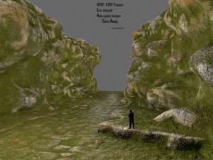 mossy canyon 3D Model