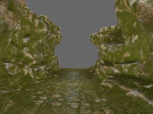 mossy canyon 3D Модель